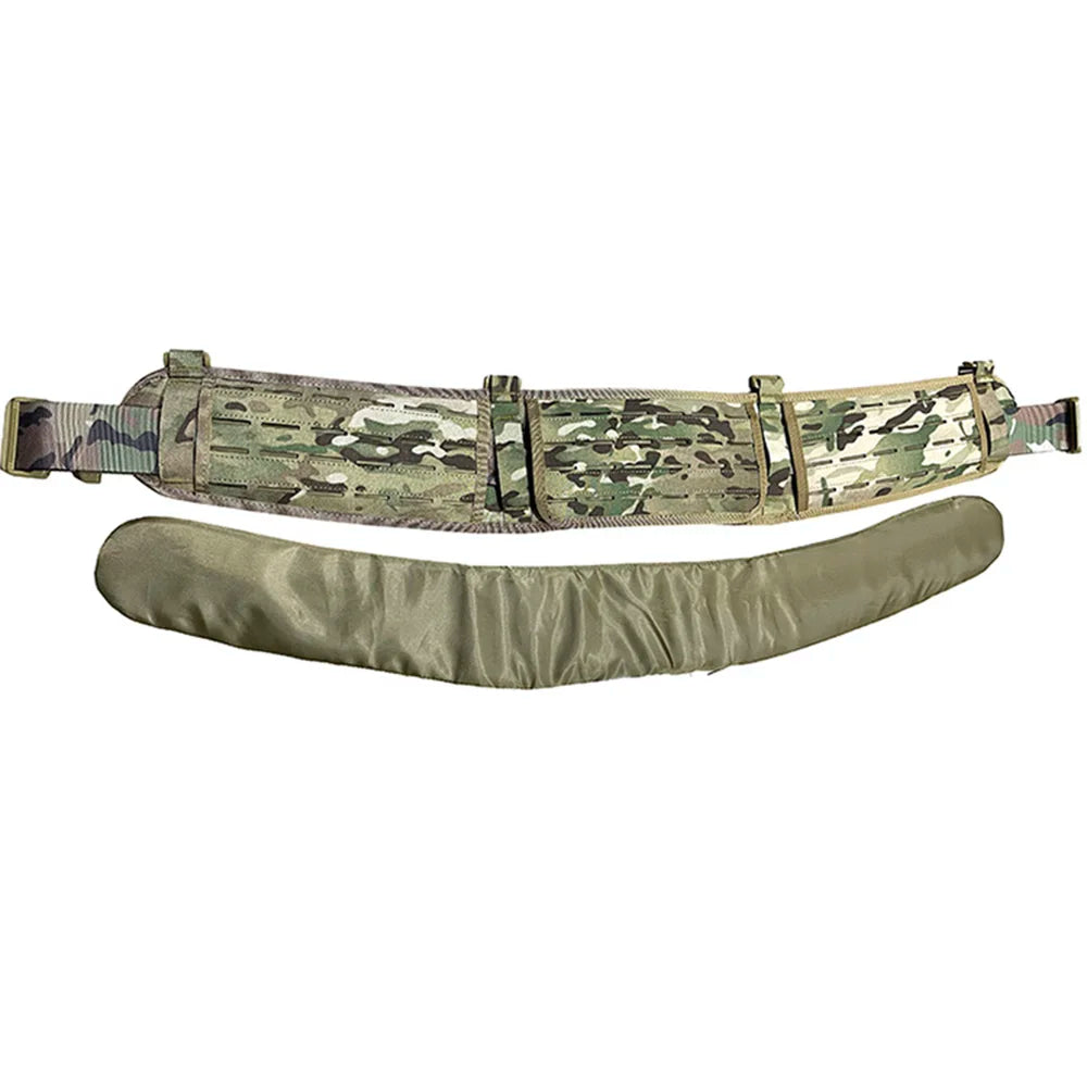 Lightweight Modular Waist Belt, Tactical Waistband, Laser Cutting, Molle System Accessories, TC0223, New