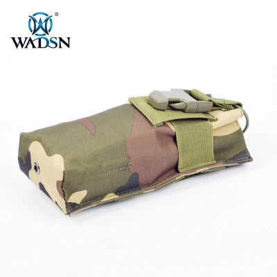 WADSN Tactical AN/PRC-152 Dummy Radio Case Hunting Wargame Outdoor Prc 152 VRC-110 Talkie Walkie Model with Raido Pouch Bag