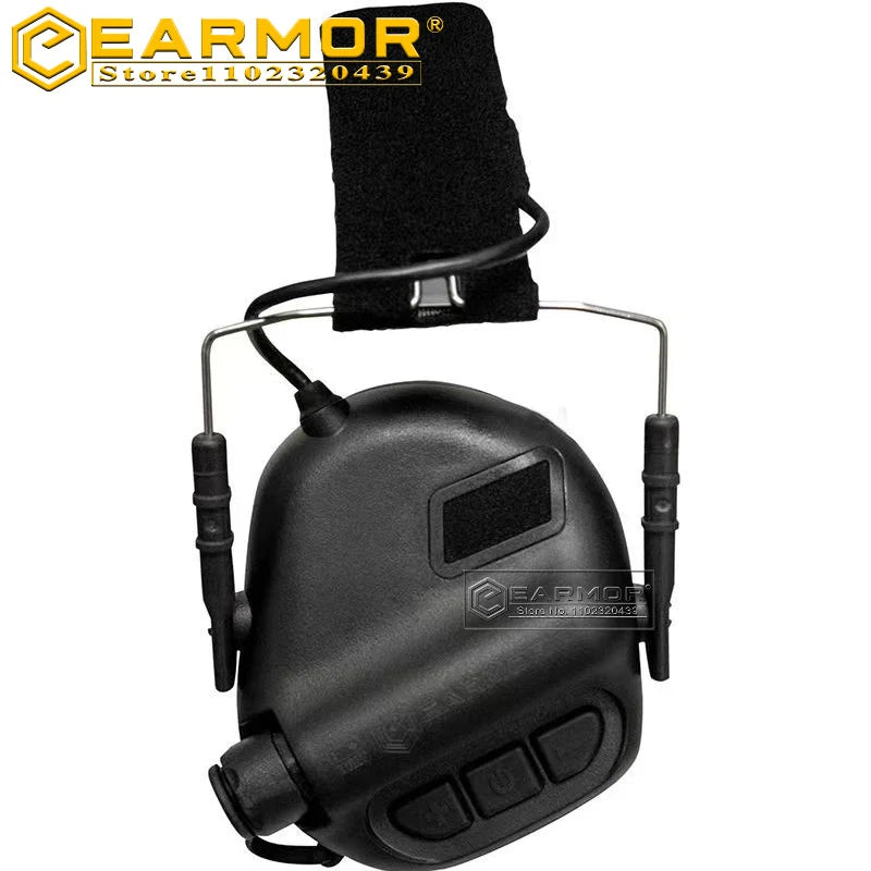 earmor M31 tactical earphones anti-noise headphones active shooting earmuffs shooting hearing protection soundproof earmuffs