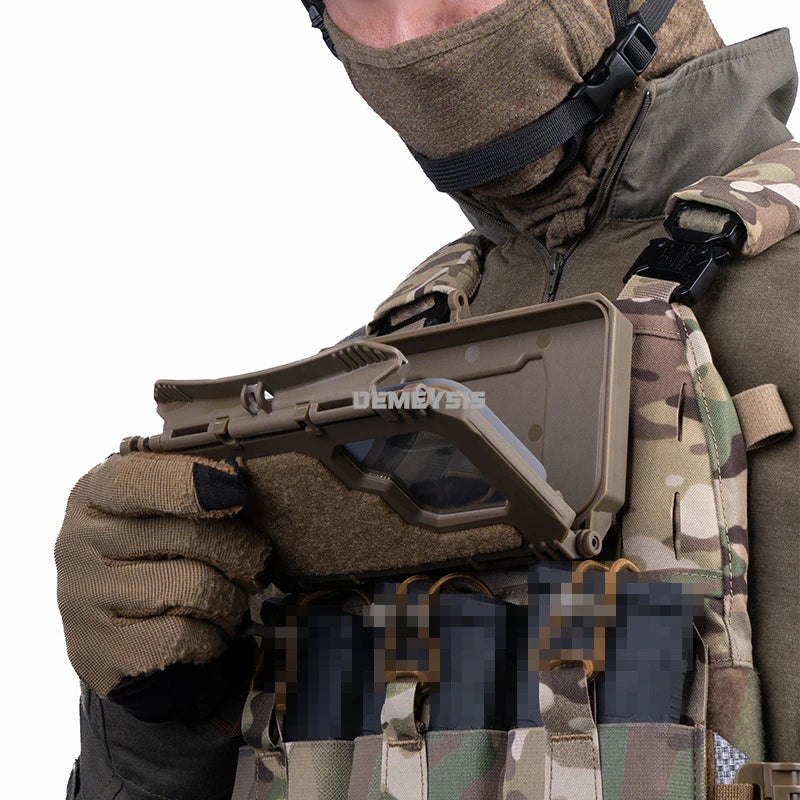 Tactical MOLLE Phone Storage Box Hunting Vests Plate Carrier Phone Holder Navigation Board Airsoft Shooting Admin Panel Board