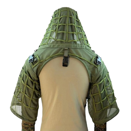 Ghillie Base, Ghillie Cape & Sniper Viper Hood