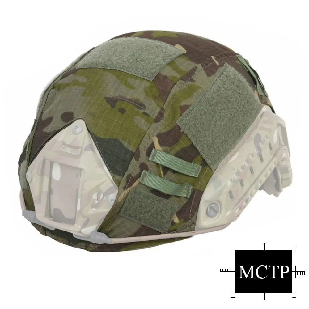 EMERSONGEAR Tactical Fast Helmet Cover Helmet Accessories For Fast Helmet Cover BJ/PJ/MH Multi-camo EMERSON Helmet Cover EM8825