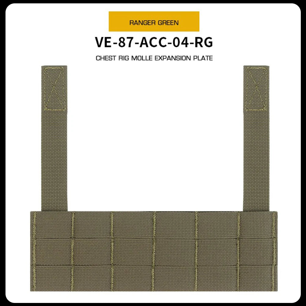 Chest Rig Harnesses Extension Accessories Tactical Chest Vest Rig Chest Rig Expansion Airsoft Tactical Vest Accessories