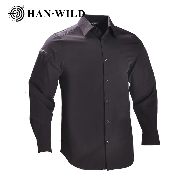 Tactical Shirts Windbreaker Hiking Combat Uniform Trainning Suits Work Set Camping Outdoor Clothes Hunting Suit Men Shirt