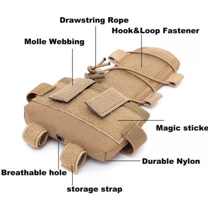 Battery Pouch Tactical Helmet MK1 Counterweight Pouch Helmet NVG Battery Pack Balance Weight Bag Helmets Accessories