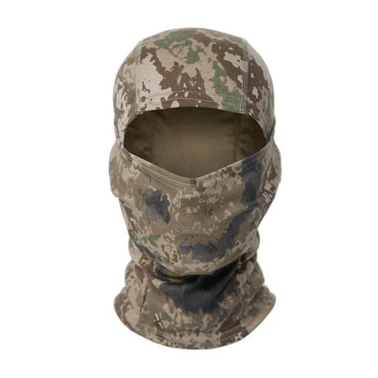 Tactical Camouflage Balaclava Hat Full Face Mask Skiing Cp Cycling Hunting Head Neck Cover Helmet Liner Cap Military Men Scarf