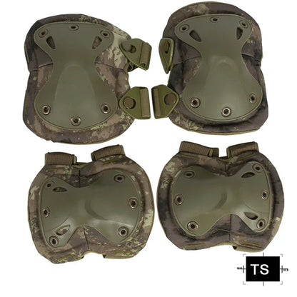 Unisex Camo Tactical KneePad Elbow Pads Knee Protector for Men Women Outdoor Sport Working Hunting Skating Safety Gear Kneecap