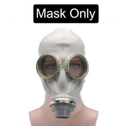 64 Type Multipurpose Black Gas Full Mask Respirator Safety Chemical Prevention Mask Painting Spray Pesticide Natural Rubber Mask