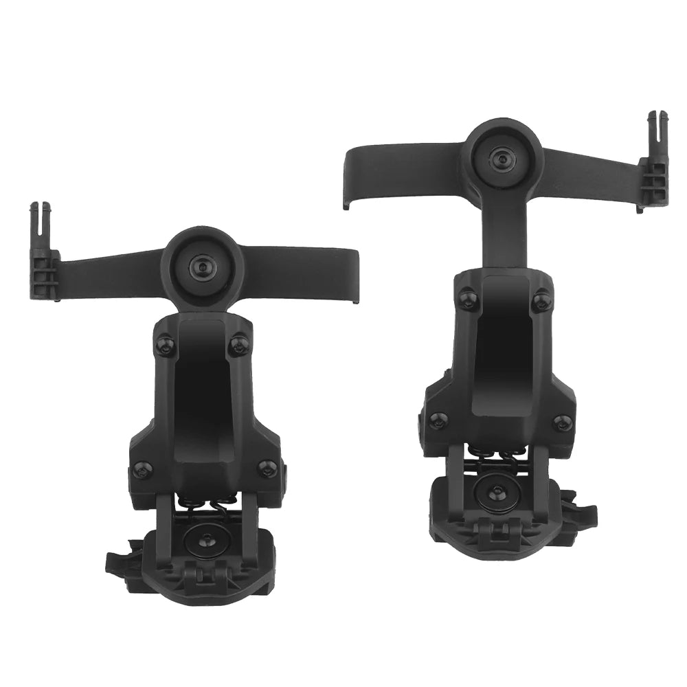 Tactical Headset Rail Mount 360° Rotation for C2、C3/C Series Headset Bracket Adapter Fit OPS Core ARC M-LOK Helmet Accessory