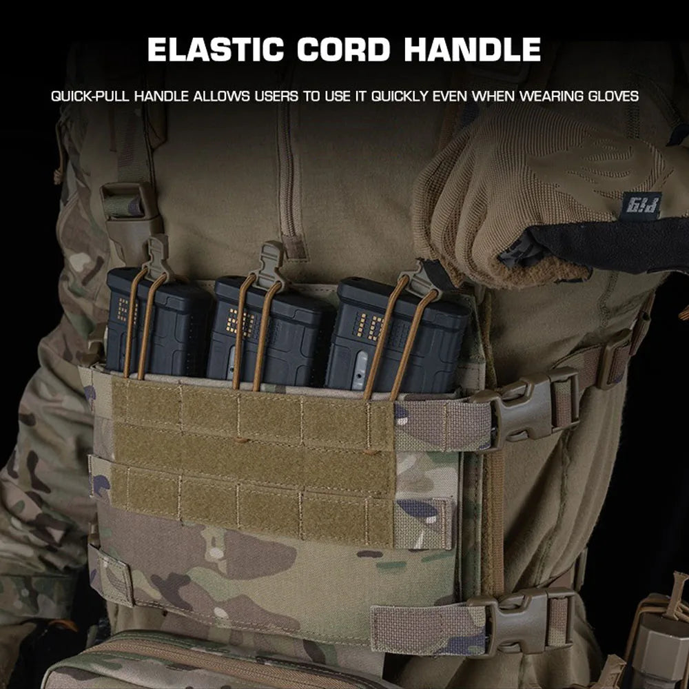 Tactical Chest Rig - Quick Release 556 Magazine Pouch
