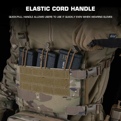 Tactical Chest Rig - Quick Release 556 Magazine Pouch