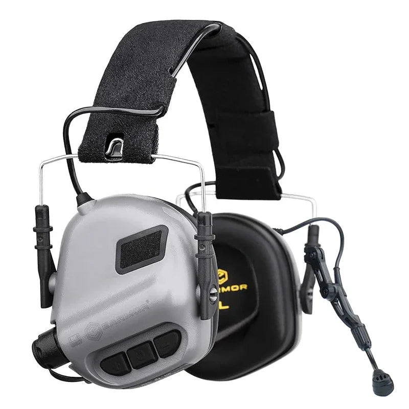 NEW Upgraded Original Earmor M32 Tactical Headset Hunting & Shooting Earmuffs with Microphone, Sound Amplification