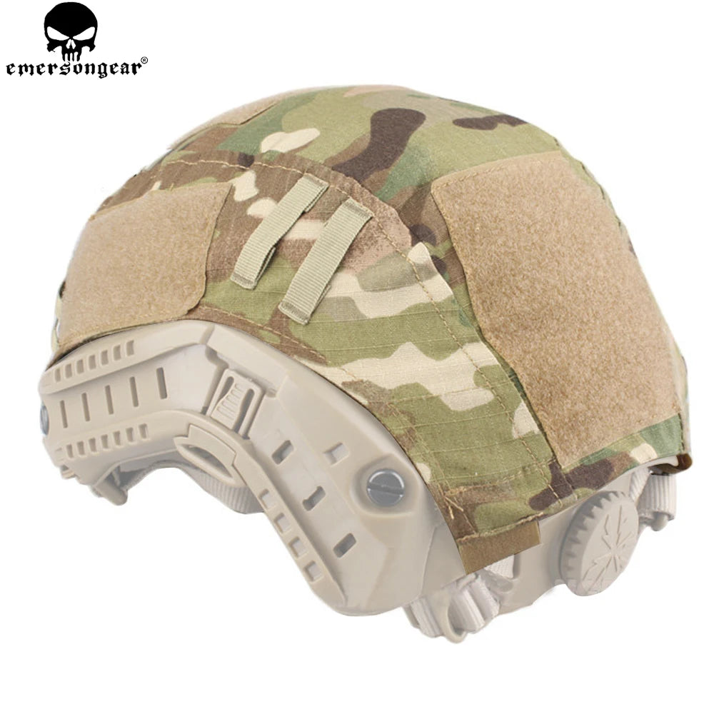 EMERSONGEAR Tactical Fast Helmet Cover Helmet Accessories For Fast Helmet Cover BJ/PJ/MH Multi-camo EMERSON Helmet Cover EM8825