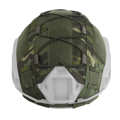 Tactical Helmet Cover for MH PJ BJ OPS-Core Fast Helmet Paintball Airsoft Helmet Cover MC With Elastic Cord