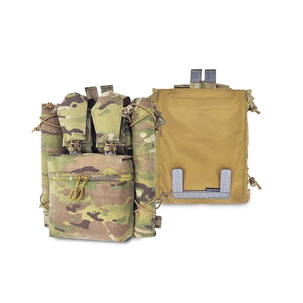 Tactical Back Panel Pack - Twin Backplate System