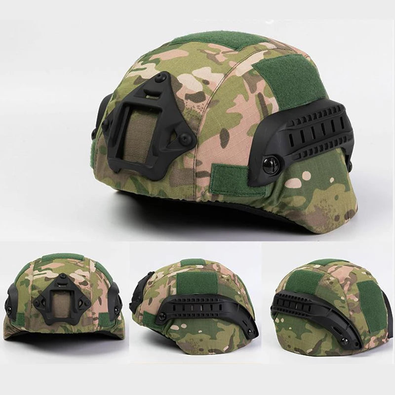 Tactical MICH2000 Helmet Cover Military Hunting Airsoft Gear Helmet Accessories Camouflage Cloth Helmet Cover for MICH Helmet