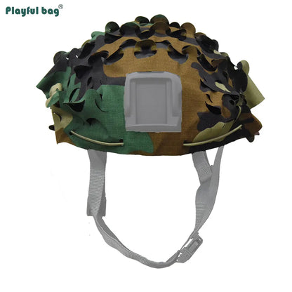 FAST Tactical Helmet Camouflage Cover Outdoor Cosplay CAMO Cloth Hunting Helmet Protective Shelter Laser Cutting NA57