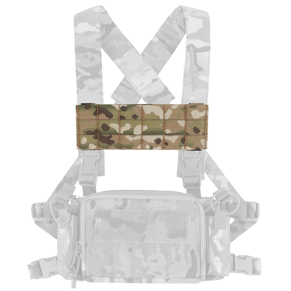 Tactical Chest Rig Harnesses MOLLE Expansion Plate Navigation Pouch Phone Case Mount D3CRM Chest Rig Hunting Vest Accessories