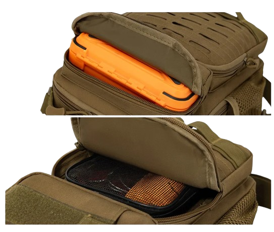 Tactical Chest Pack with Rod Holder