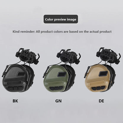 Tactical Headset Non-picking Noise-Cancelling Headset For Helmet Headset Baofeng Radio PTT Adapter Mobile Earphone