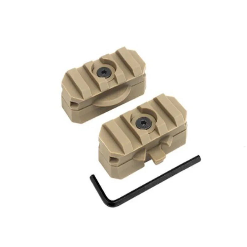 Tactical Picatinny Mount Adapter for ARC Rail Equipped ACH / Fast / MICH Helmet Adjustable 360 Degrees ARC Guide Rotation