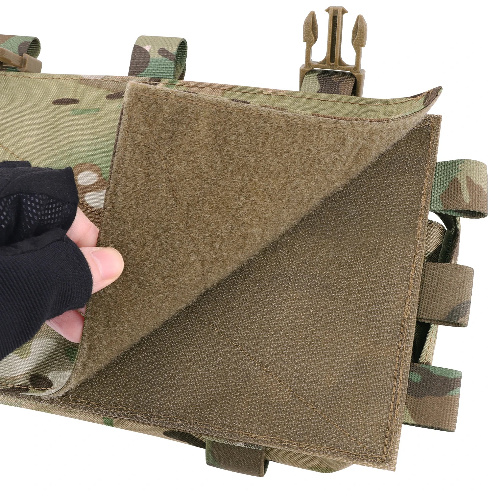 KRYDEX SCARAB Plate Carrier Tactical Heavy Duty Modular MOLLE Vest With 556 Magazine Pouch Placard For Outdoor Hunting