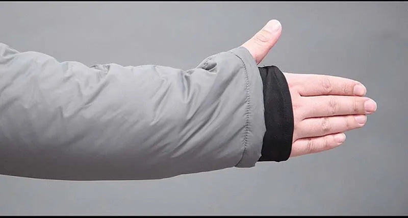 Winter Outdoor Jackets Men Clothing Parkas Tactics Causal Jacket Heat Reflective Warm Windproof Hiking Coat Windbreaker