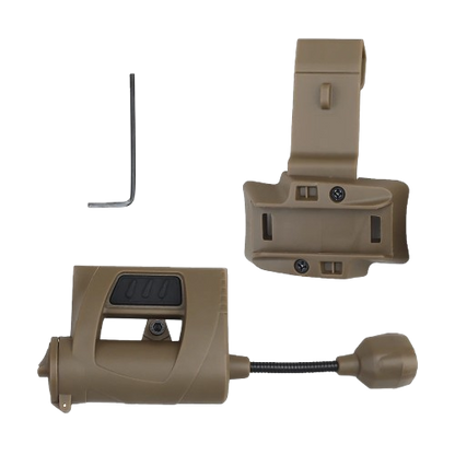 Tactical Helmet Light – Multi-Mode Military Illumination