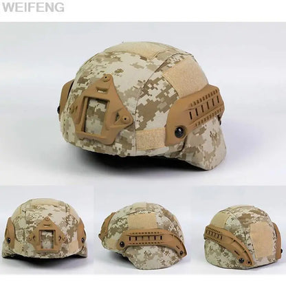 Tactical MICH2000 Helmet Cover Military Hunting Airsoft Gear Helmet Accessories Camouflage Cloth Helmet Cover for MICH Helmet