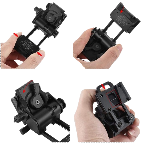 Metal NVG Helmet Mount Holder