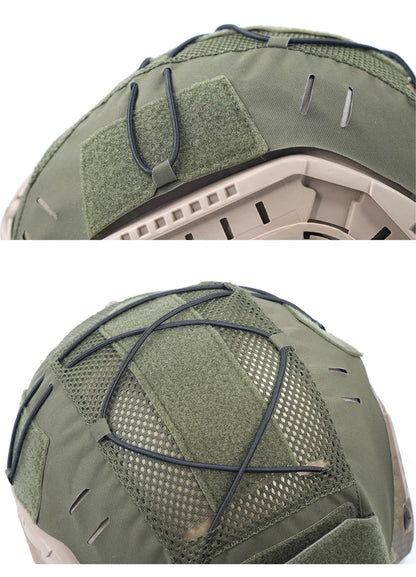 Multicam Helmet Cover Skin Tactical FAST Helmet Cover Gear Airsoft Paintball CS Helmet Protective Cover Accessories