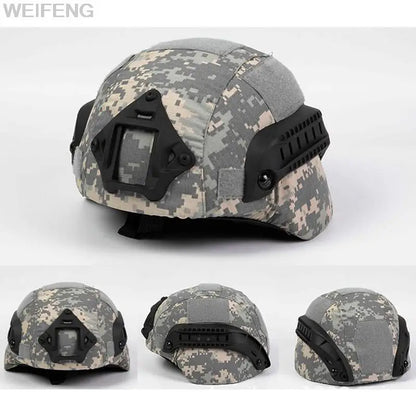 Tactical MICH2000 Helmet Cover Military Hunting Airsoft Gear Helmet Accessories Camouflage Cloth Helmet Cover for MICH Helmet