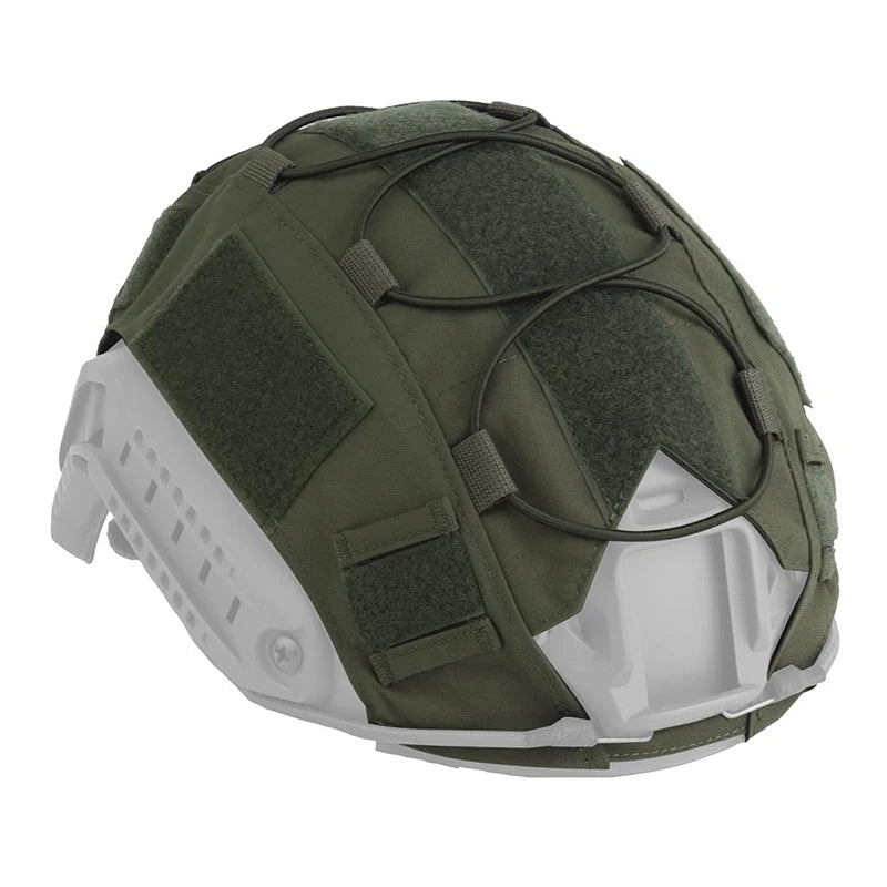 Tactical Helmet Cover for MH PJ BJ OPS-Core Fast Helmet Paintball Airsoft Helmet Cover MC With Elastic Cord