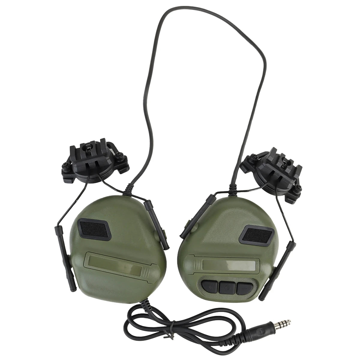 Tactical Headset Non-picking Noise-Cancelling Headset For Helmet Headset Baofeng Radio PTT Adapter Mobile Earphone