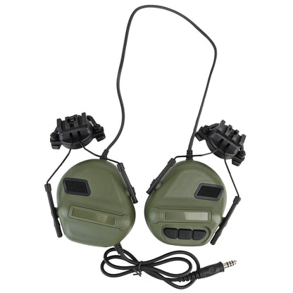 Tactical Headset Non-picking Noise-Cancelling Headset For Helmet Headset Baofeng Radio PTT Adapter Mobile Earphone