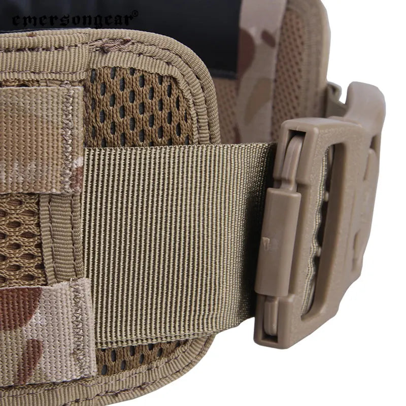 Emersongear Tactical Waistband MOLLE Load Bearing Utility Belts Emerson Combat Padded Patrol Waist Strap Outdoor Training Nylon