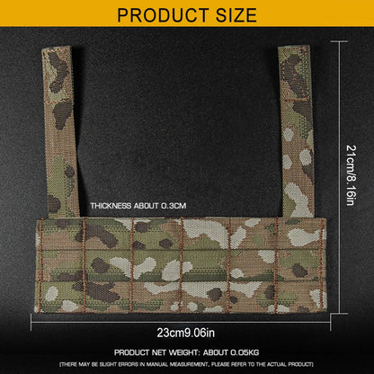 Chest Rig Harnesses Extension Accessories Tactical Chest Vest Rig Chest Rig Expansion Airsoft Tactical Vest Accessories