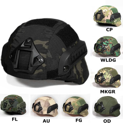 Tactical MICH2000 Helmet Cover Military Hunting Airsoft Gear Helmet Accessories Camouflage Cloth Helmet Cover for MICH Helmet