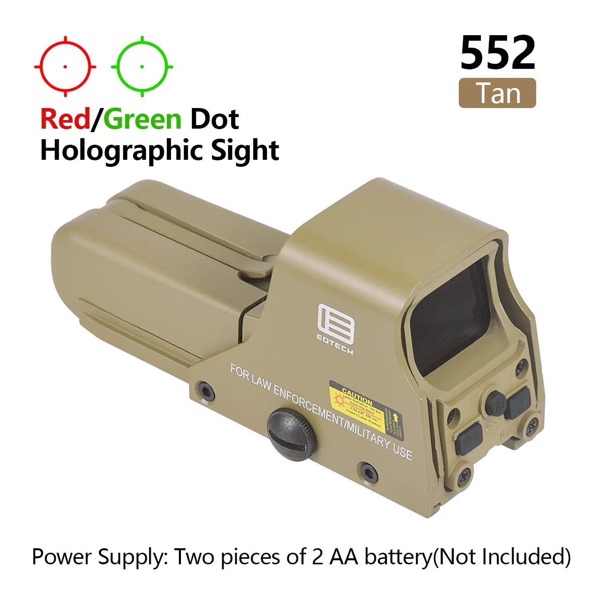 Tactical Red Dot Holographic Sight