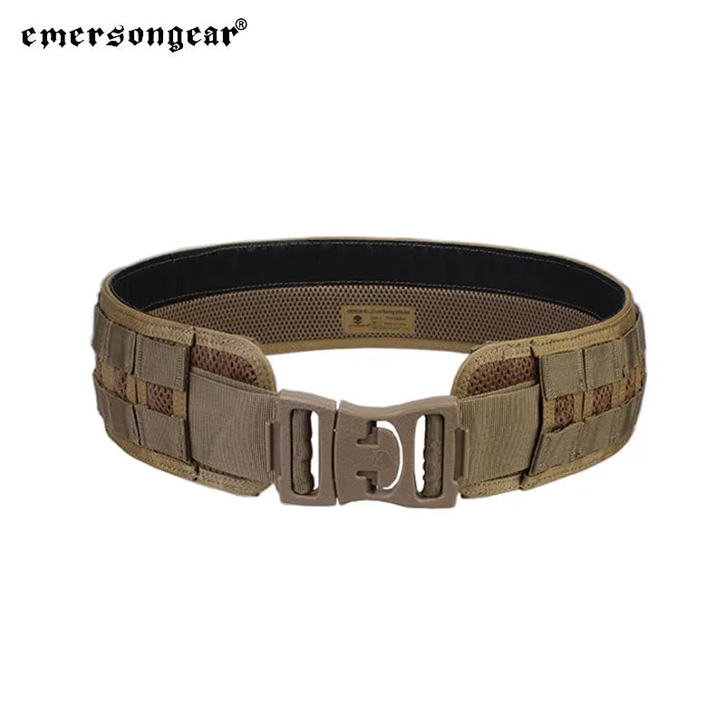 Emersongear Tactical Waistband MOLLE Load Bearing Utility Belts Emerson Combat Padded Patrol Waist Strap Outdoor Training Nylon