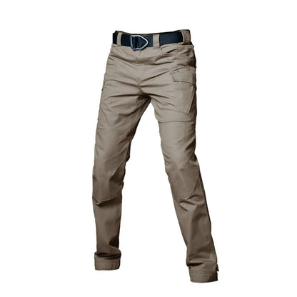 Men's Tactical Cargo Pants - Waterproof, Multi-Pocket, Durable Outdoor Combat Work Trousers