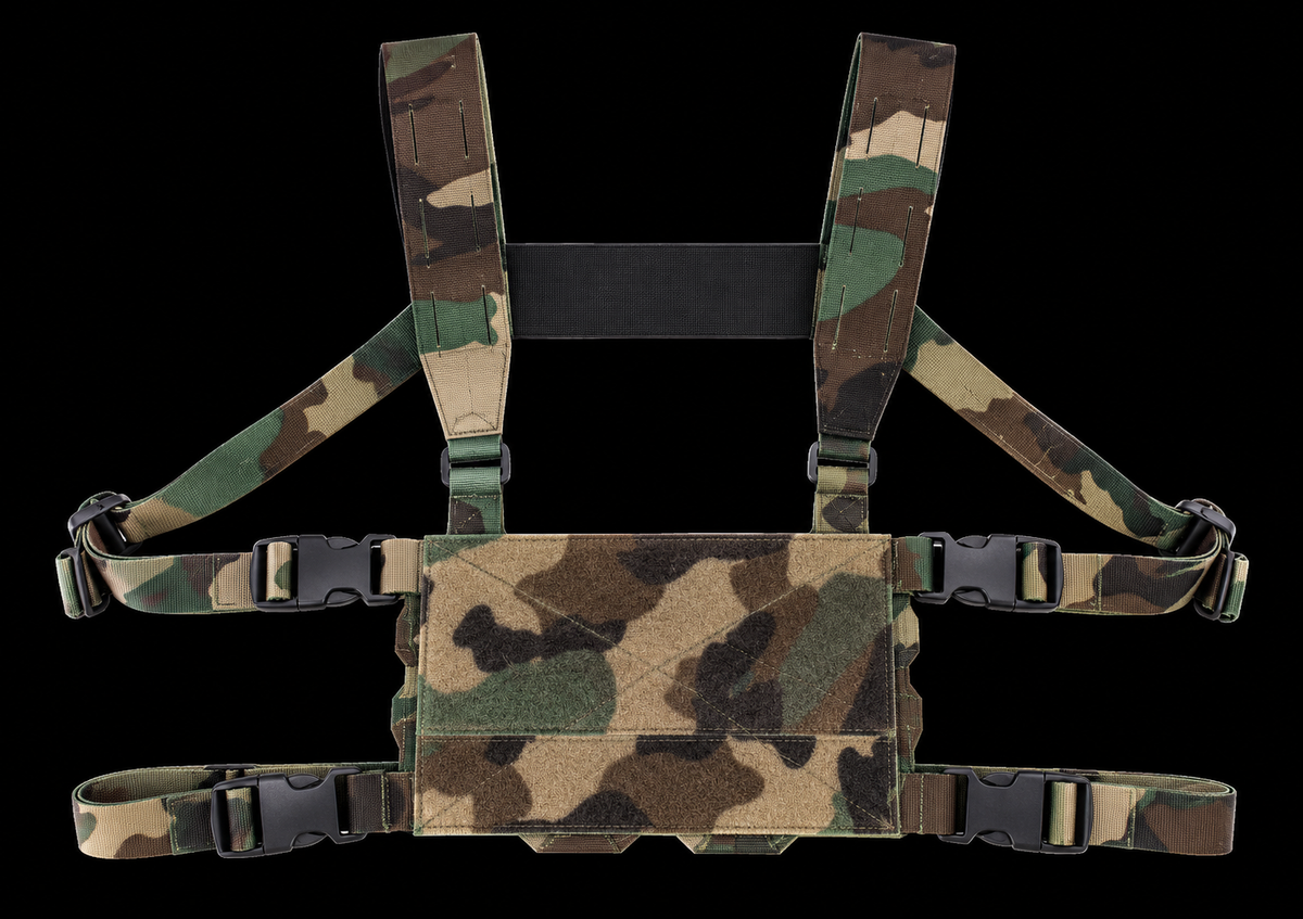 GHOSTFRAME™ Low-Profile Modular Chest Rig Harness