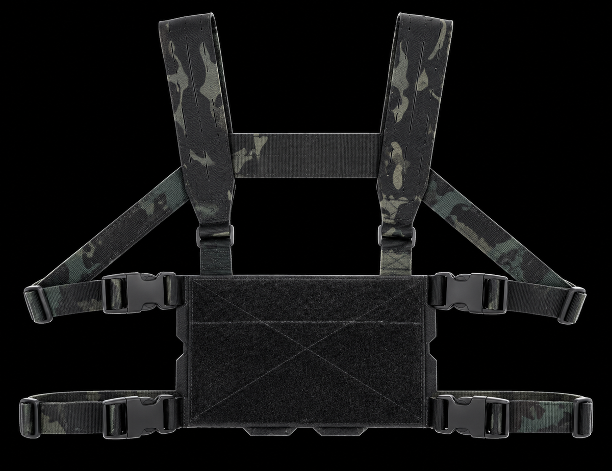 GHOSTFRAME™ Low-Profile Modular Chest Rig Harness