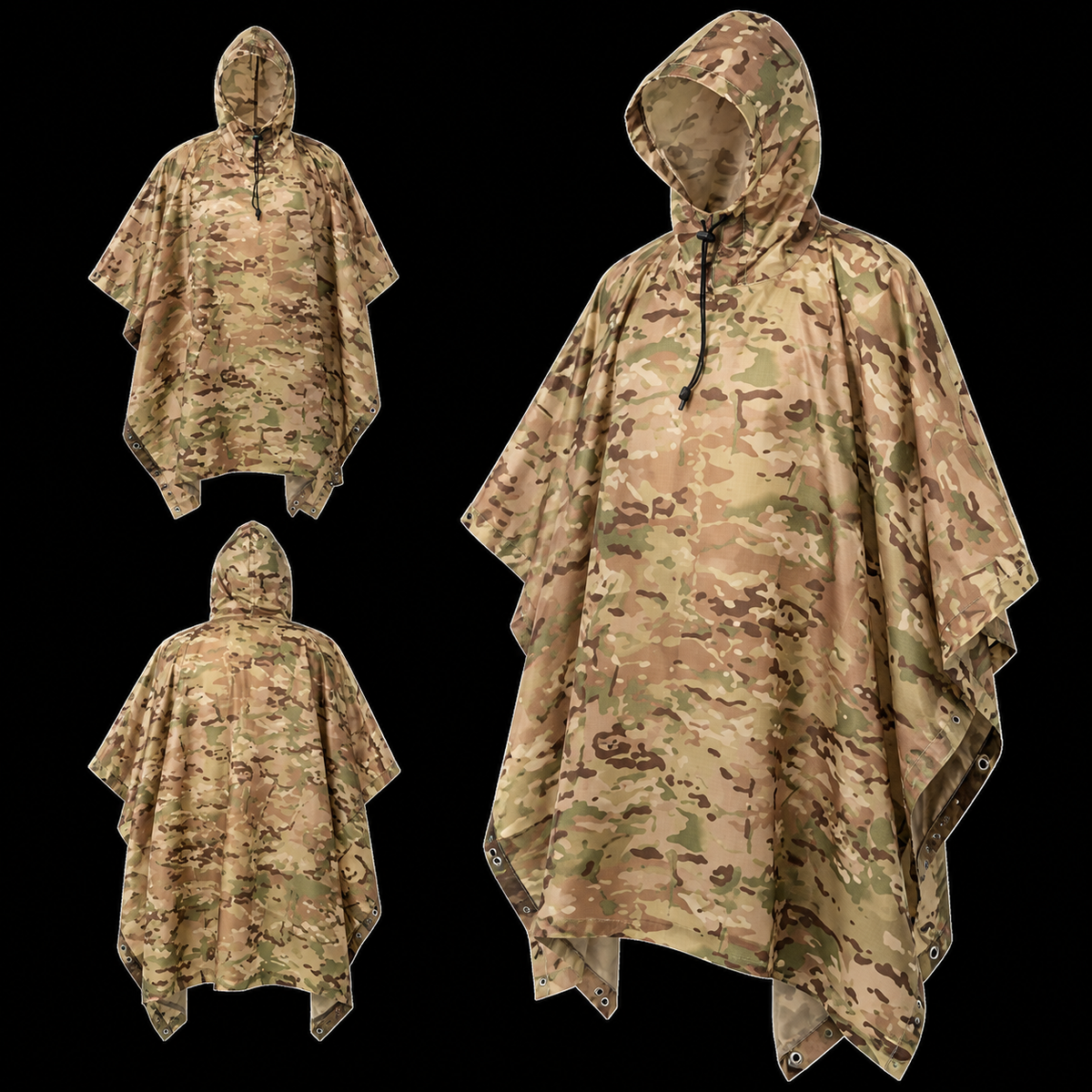 STORMSHROUD™ Tactical Rain Poncho