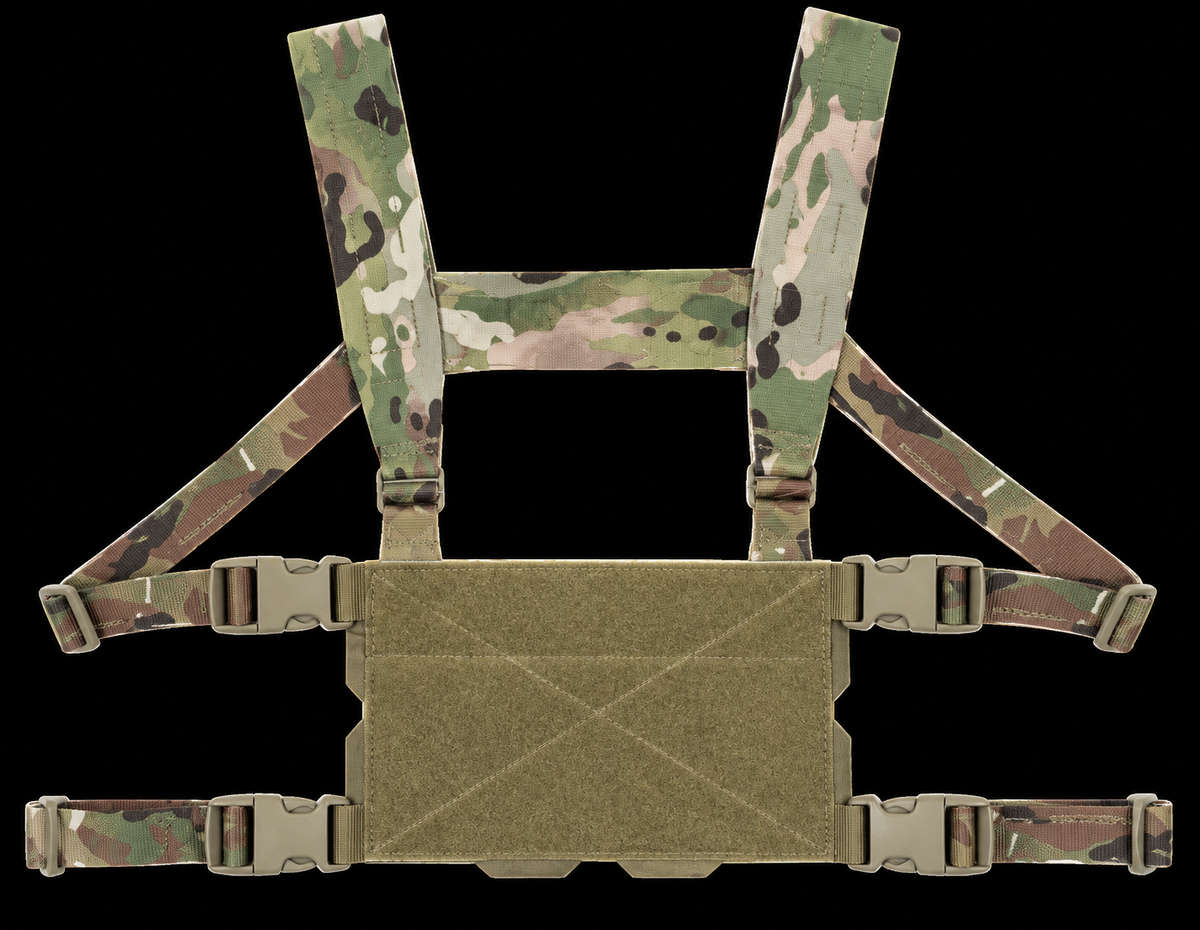 GHOSTFRAME™ Low-Profile Modular Chest Rig Harness